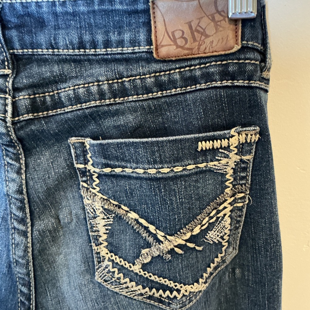 BKE Madison Bootcut Jeans Women's Size 28x32 Stretch Blue Denim - Picture 4 of 7